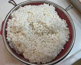 圧力鍋で作る　もち米で包んだ蒸し肉団子作り方9写真