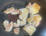 鶏肉とかぼちゃのホワイトソース煮込み作り方3写真