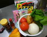 入れるだけ★ピザもんじゃ★作り方1写真