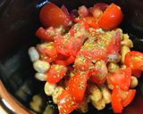 毎日の納豆●プチトマトトッピング作り方1写真