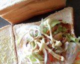 ホットプレートでツナハムEホットサンド作り方9写真