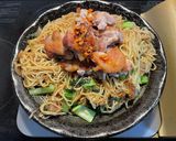 変わり種塩焼きそば「バリチキチンゲン」作り方13写真