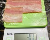 クミン香る ベーコンと小松菜の豆乳スープ作り方1写真