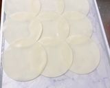 餃子の皮でブリトー風作り方1写真