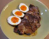 じゅ～しぃ煮豚＆とろ～り半熟煮玉子作り方7写真