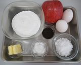 炊飯器で簡単☆りんごと紅茶のケーキ作り方1写真