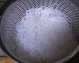 白滝のタラコパスタ風作り方1写真