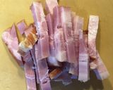 簡単♪丸ごとかぶとベーコンの焼きサラダ作り方2写真