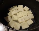 高野豆腐の三色そぼろごはん作り方1写真