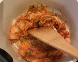 旨辛！野菜たっぷりキムチスープ作り方4写真