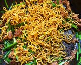 パリパリ簡単ピリ辛焼きそば作り方5写真