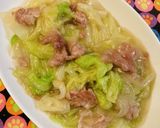 白菜たっぷり消費●豚肉とにんじんで三宝菜作り方10写真