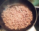 キャベツと挽き肉のサラダマカロニグラタン作り方1写真