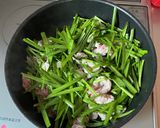肉体疲労回復に！ニラ豚ニンニク炒め作り方4写真