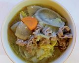 ごぼうたっぷり甘酒入り豚汁作り方7写真