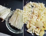 コンビーフとえのきのロール白菜トマト煮作り方1写真