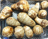 里芋の揚げ出しみぞれ煮　発酵玉葱　作り方1写真