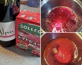 コンビーフとえのきのロール白菜トマト煮作り方2写真