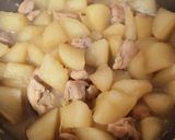 生姜で鶏大根作り方5写真