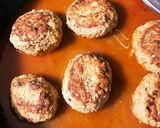 ヘルシーかさ増し煮込みハンバーグ作り方4写真