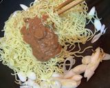 死にそうでも　deathネギ味噌焼きそば作り方3写真