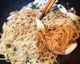 死にそうでも　deathネギ味噌焼きそば作り方4写真