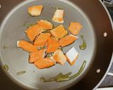 サーモンのショートパスタ〜味噌風味〜作り方6写真