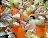 ☆プルコギ風焼うどん☆作り方4写真