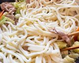☆プルコギ風焼うどん☆作り方7写真