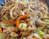 ☆プルコギ風焼うどん☆作り方9写真