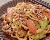 ☆プルコギ風焼うどん☆作り方10写真