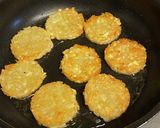 簡単ハッシュドポテト★フライパン揚げ焼き作り方6写真