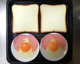 ヘルシオで簡単！厚切りトーストモーニング作り方1写真
