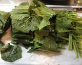 ほうれん草の炒め物作り方2写真