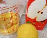 大根と林檎の漬物・あっさり美味しい！作り方1写真