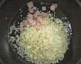 ［糖質制限］食べ応え◎カリフラワー焼き飯作り方3写真