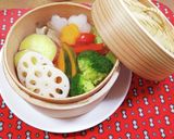 蒸籠☆野菜蒸し作り方6写真