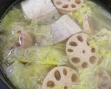 豚バラと白菜で、じんわりスープ作り方7写真