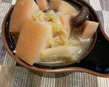 豚バラと白菜で、じんわりスープ作り方9写真