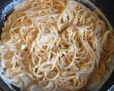 塩レモンのソイクリームパスタ作り方4写真