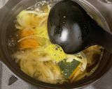 シュウマイの皮入りかぼちゃのお味噌汁作り方5写真