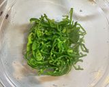豚しゃぶとピーマンのサラダ　梅肉ソース作り方3写真