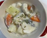 【大量消費】根菜と鱈のクリームシチュー作り方5写真