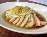 本格中華の味!生姜とネギ香る蒸し鶏作り方5写真