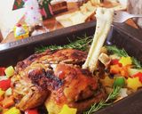 丸鶏のチーズフォンデュローストチキン作り方4写真