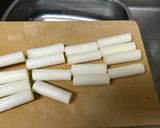長葱の甘酢漬け作り方1写真