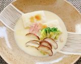 洋風なお雑煮ごま味噌バターミルクスープ♪作り方4写真