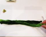 ほうれん草など葉物の茹で方　切り方作り方12写真