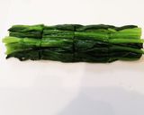 ほうれん草など葉物の茹で方　切り方作り方13写真