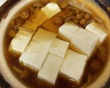 簡単、熱々！なめこと生姜のあんかけ湯豆腐作り方6写真